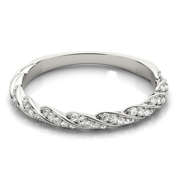 14K Twisted Wedding Ring