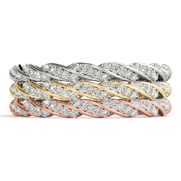 14K Twisted Wedding Ring