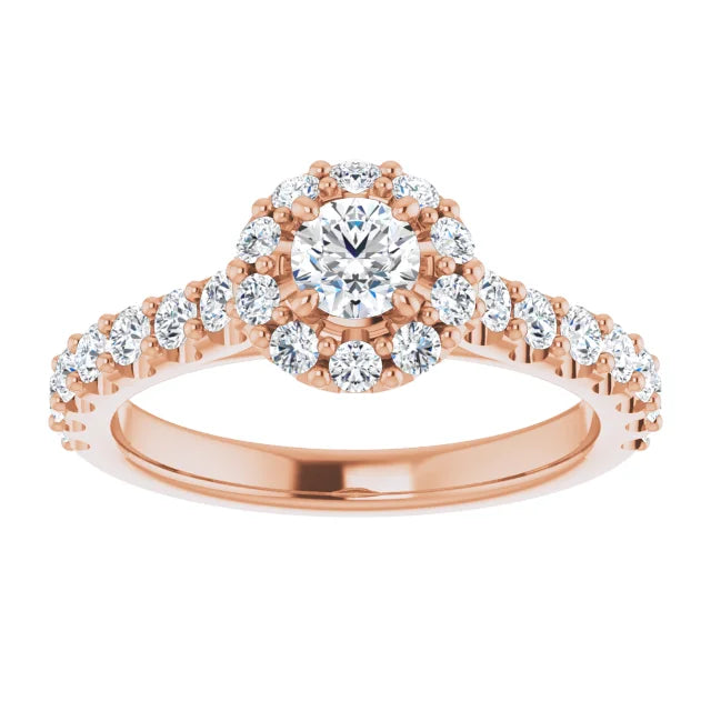 14K Gold Lab-Grown Diamond 1.39 CTW Engagement Ring