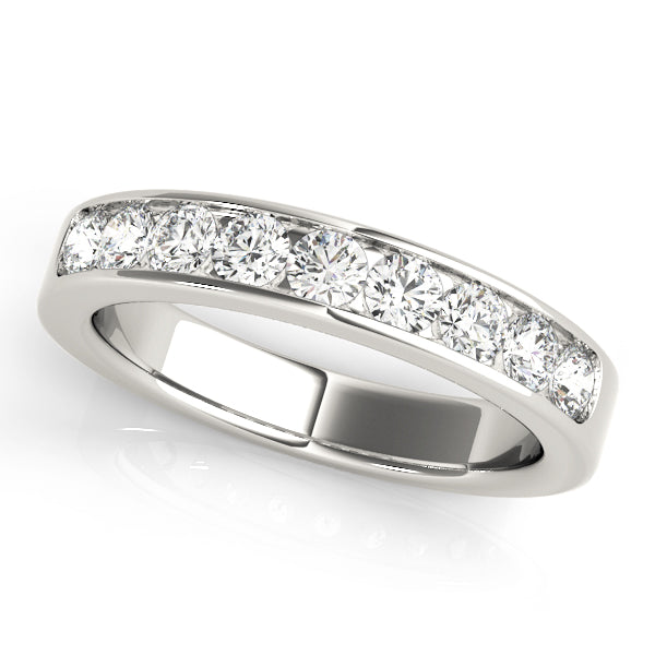 14K Channel Set Wedding Ring (1/4 ct.wt)