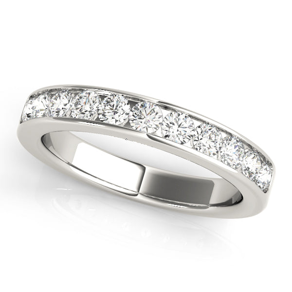 14K Channel Set Wedding Ring (1/5 ct.wt)