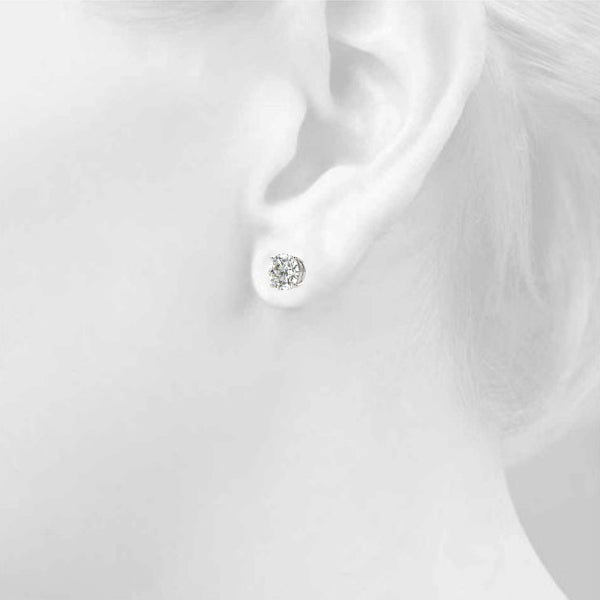 4PR Wire Stud Earrings