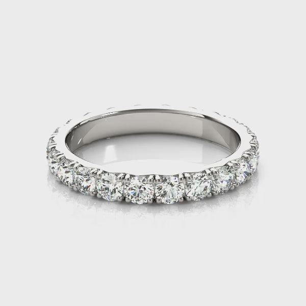 14K French Cut Eternity Ring (1.5MM to 3.00MM)