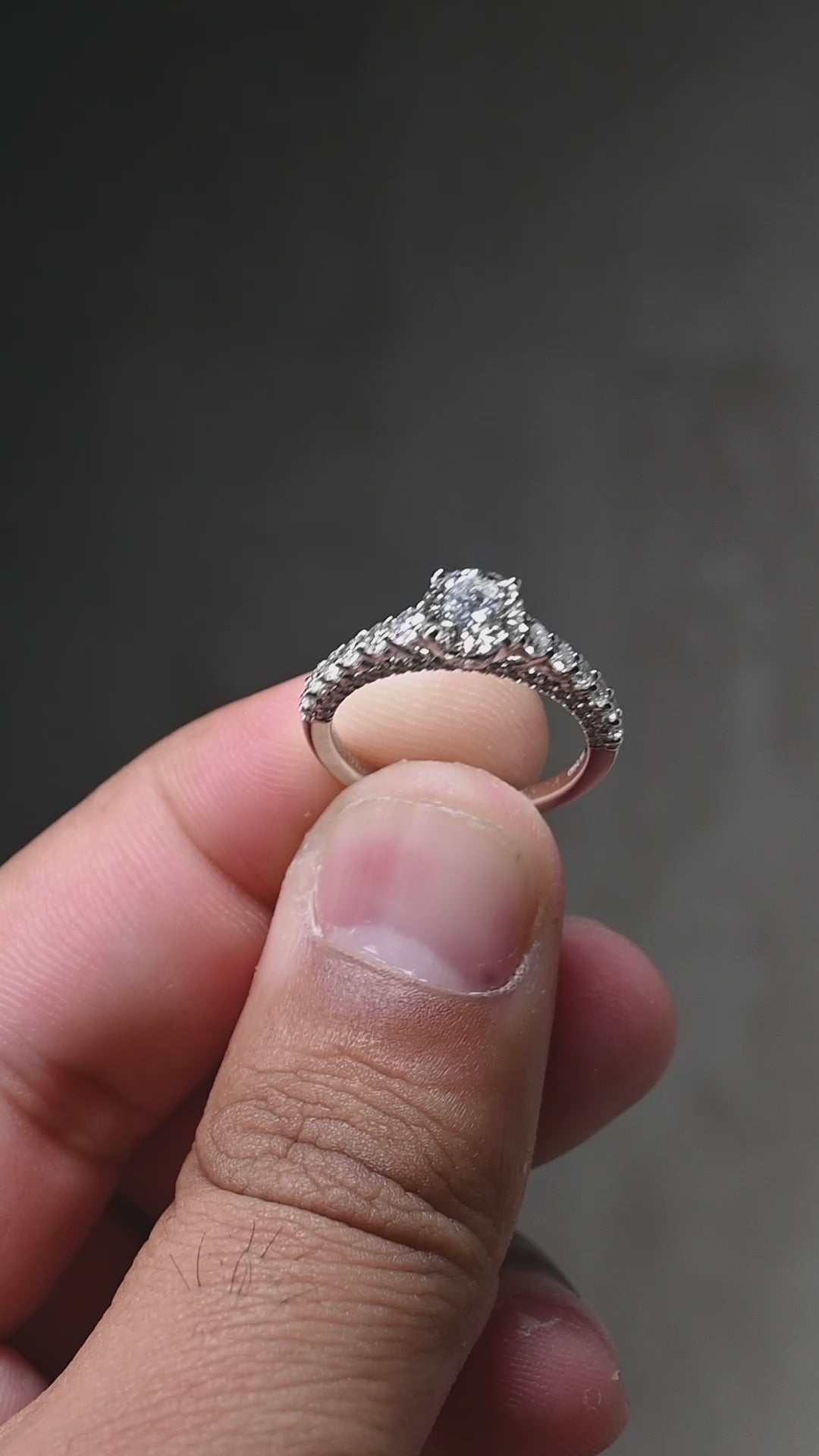 14K Gold Round [1.75 ctw] Lab-Grown Diamond [H - VS] Engagement Ring