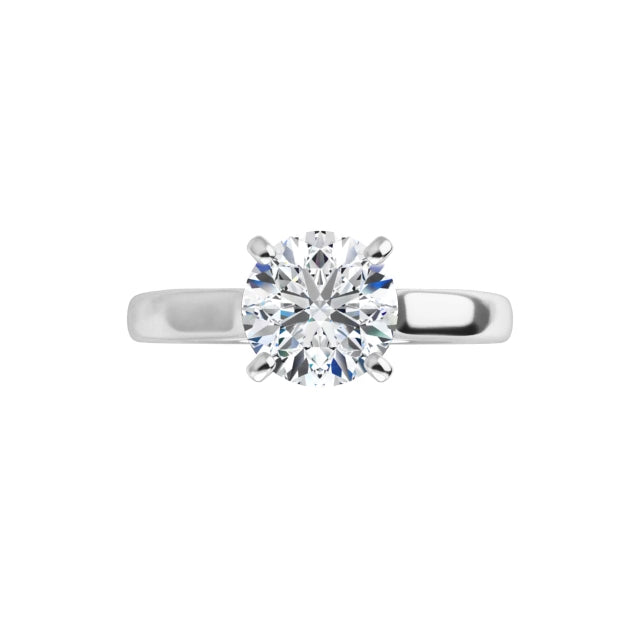 14K Gold Lab-Grown Diamond 1 CTW Solitaire Engagement Ring