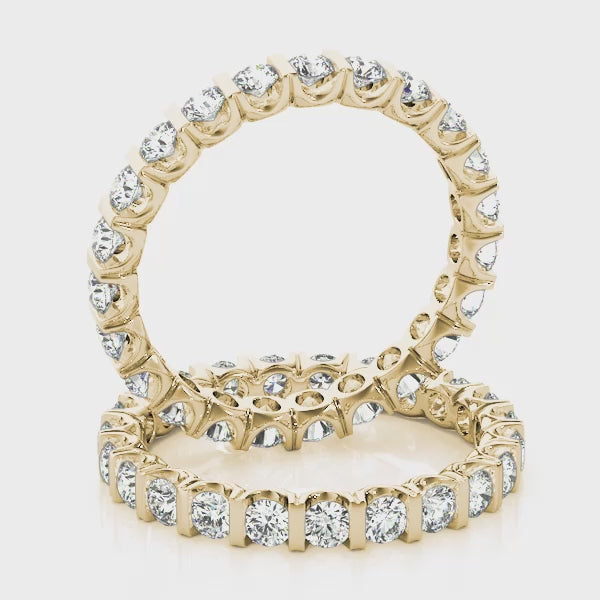14K Diamond Eternity Ring (2.4MM)