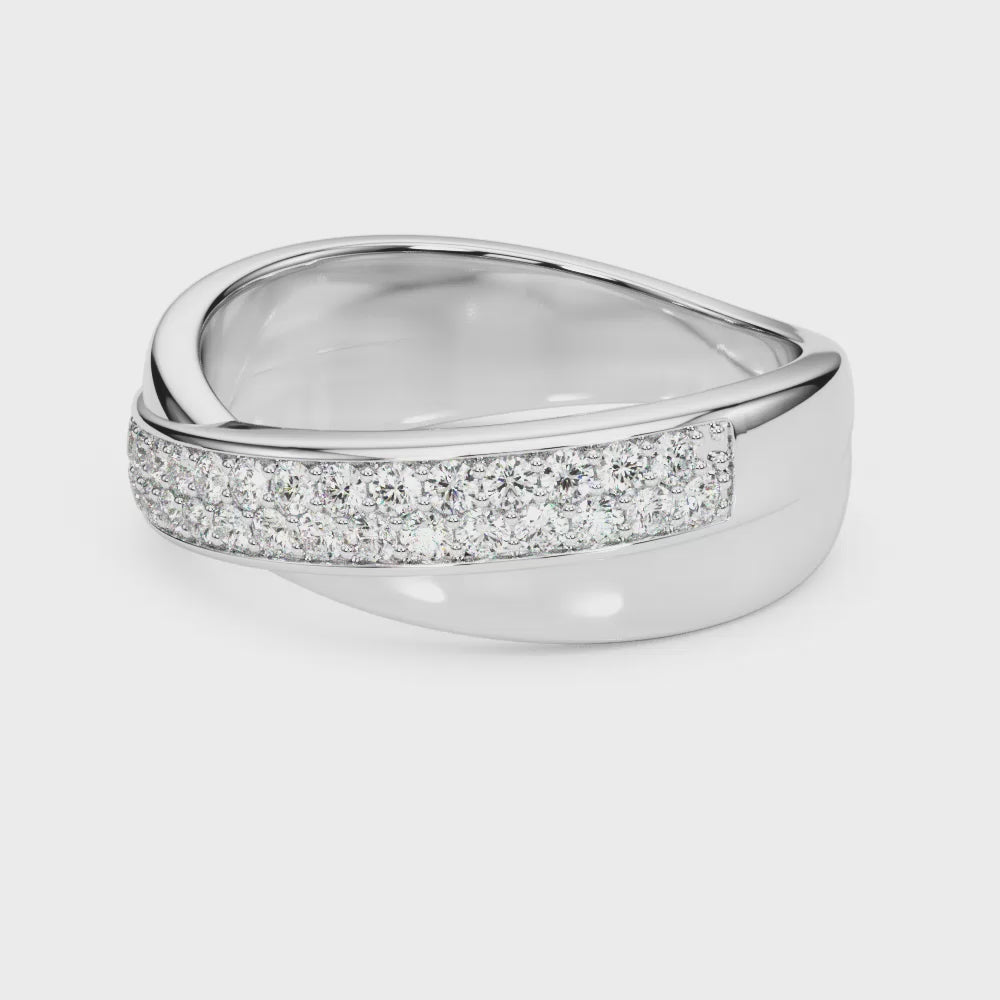 14K Twisted Wedding Ring