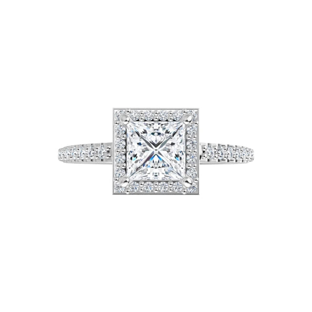14K Gold Lab-Grown Diamond 0.70ctw VVS2/D Engagement Ring
