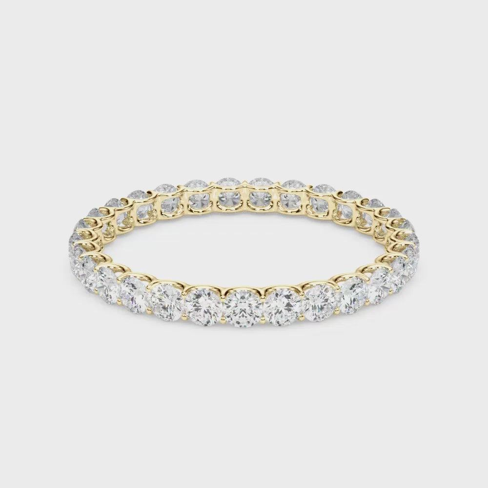 14K U Prong Diamond Eternity Ring (2.0MM to 3.0MM)