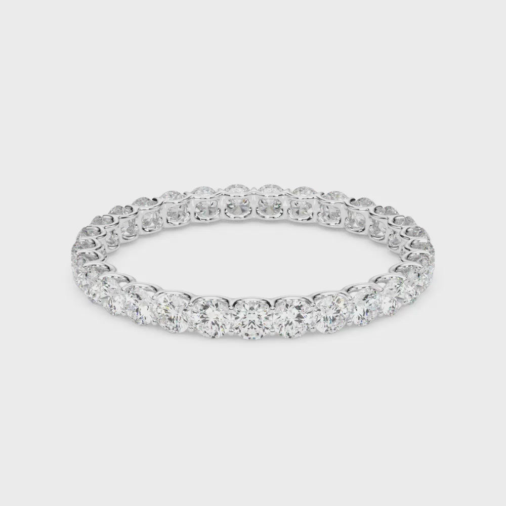 14K U Prong Diamond Eternity Ring (2.0MM to 3.0MM)